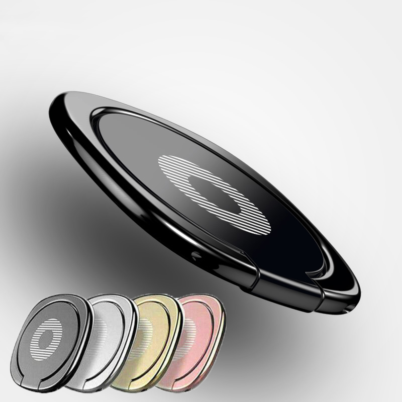 Vingerringhouder Magnetische ultradunne telefoonhouder voor iPhone Luxe metalen draaibare vingerring Mobiele telefoonhouder Standgreep