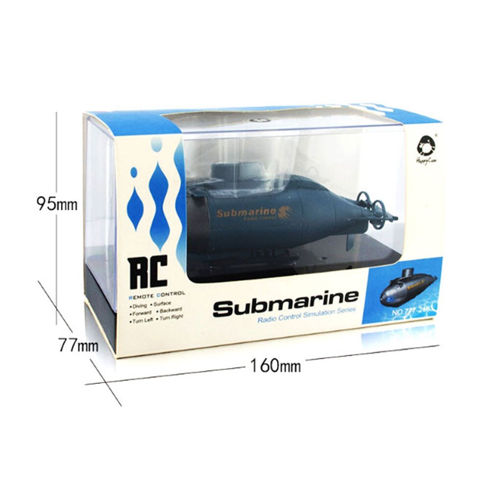 Mini Kinderen Speelgoed Rc Submarine Speedboot Afstandsbediening Vis Torpedo Kernonderzeeër Simulatie Model Toy Kids