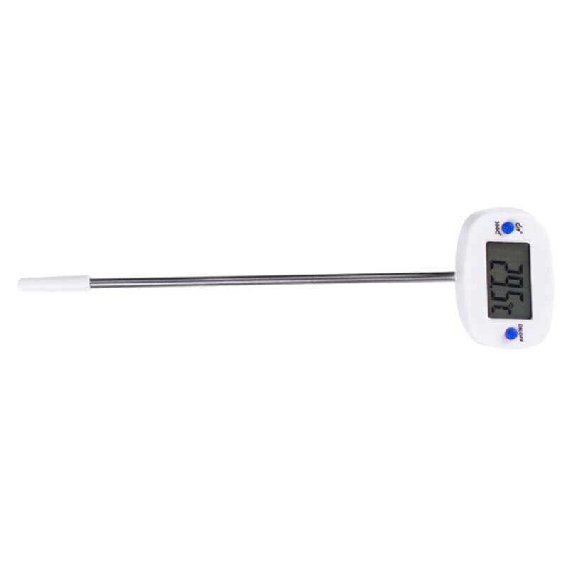 Water Olie Voedsel Thermometer Draagbare Home Keuken Elektronische Thermometer Rvs Insert Voedsel Vloeistof/: Default Title