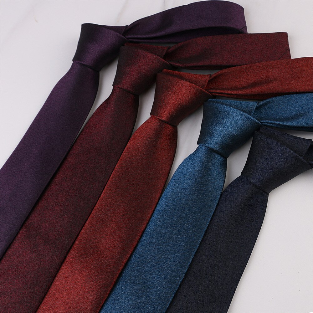 Corbata de cuadros a rayas geométricas para hombre, corbatas de cuello clásicas, rojo, Azul, Gris, ocio, negocios, boda, corbata delgada de , 6cm,