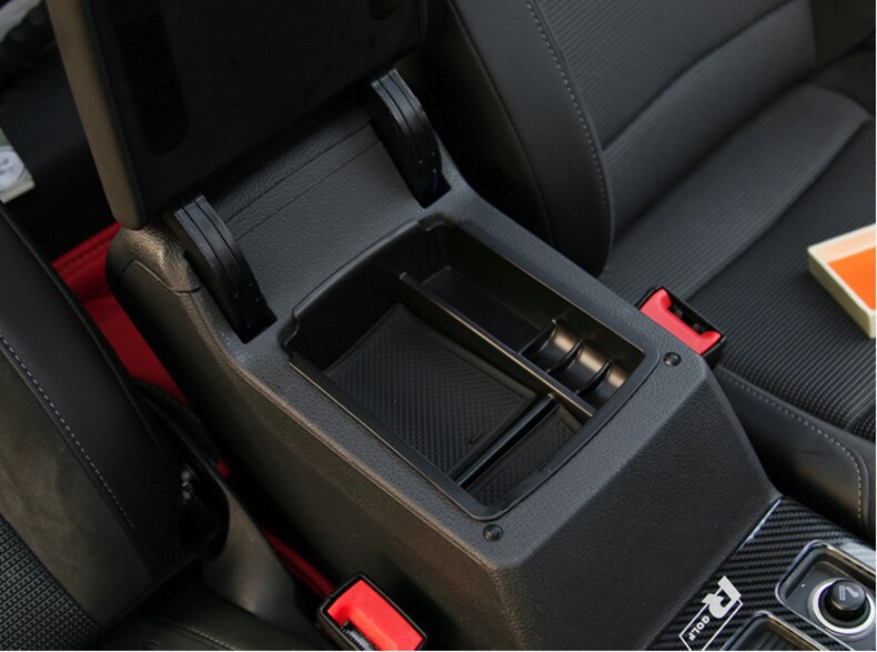 Armrest Storage Box for Volkswagen Golf 7 Console Stowing Tidying Golf Mk7 VII 5G GT I R 1.2 TSI 1.0 1.4 1.8 2.0 TDI
