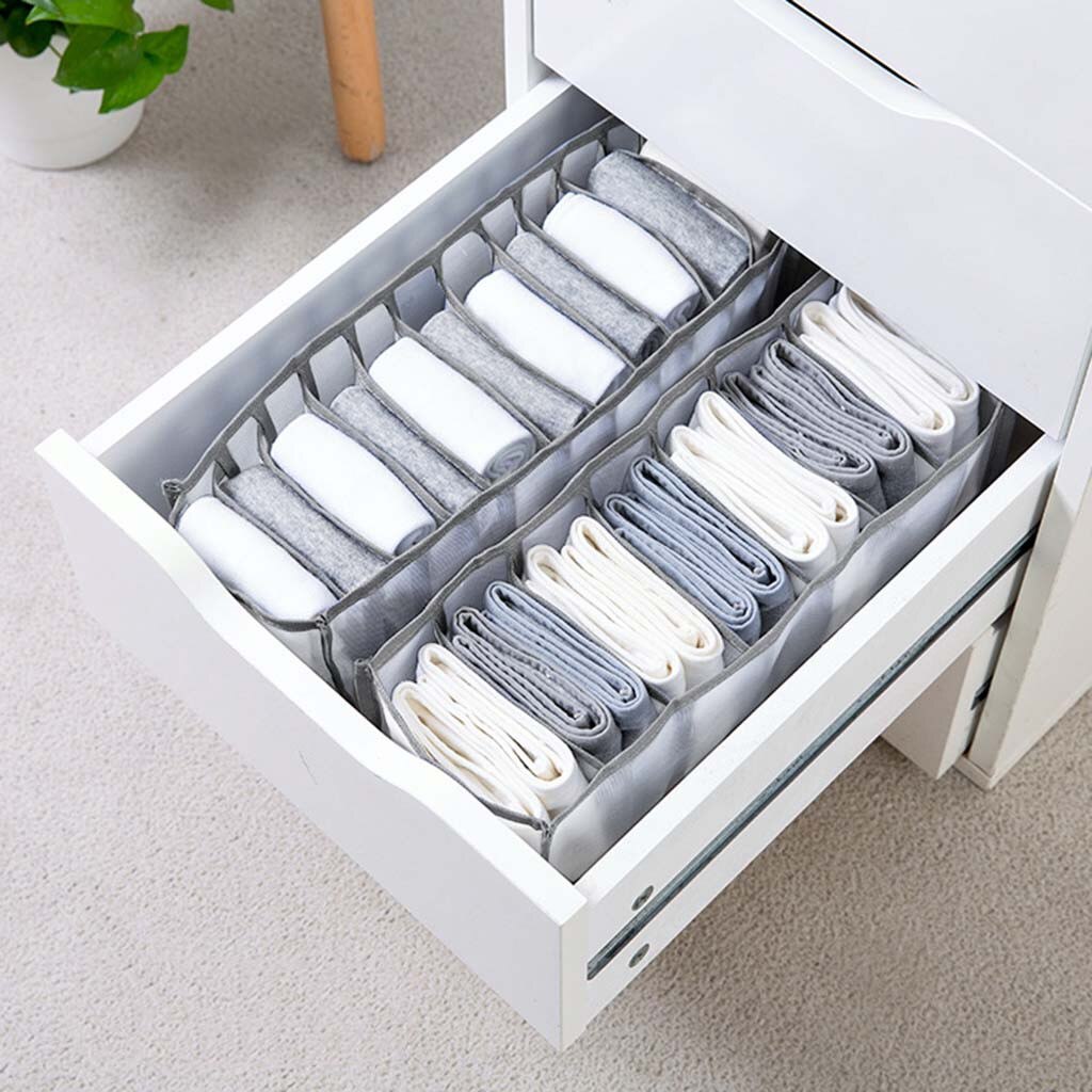 Underwear Bra Organizer Storage Box Drawer Closet Organizers Boxes For Underwear Scarfs Socks Bra Shorts Ties Organizador