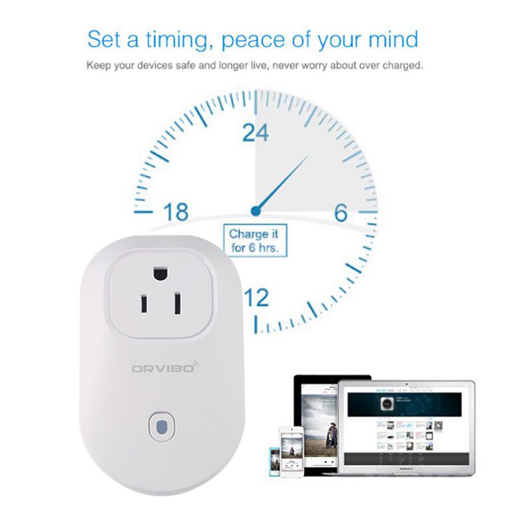 Wifi Cell Phone Wireless Remote Control Switch Timer Smart Power Socket