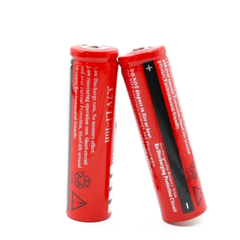 18650 recharable battery 3.7V 6800 mAh 18650 rechargeable lithium-ion battery 3.7V for LED flashlights
