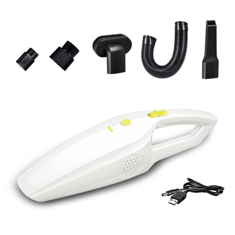 Portable Vacuum Cleaner Wired/Wireless Car Vacuum Cleaner Car Cordless Mini Hand Y4UA