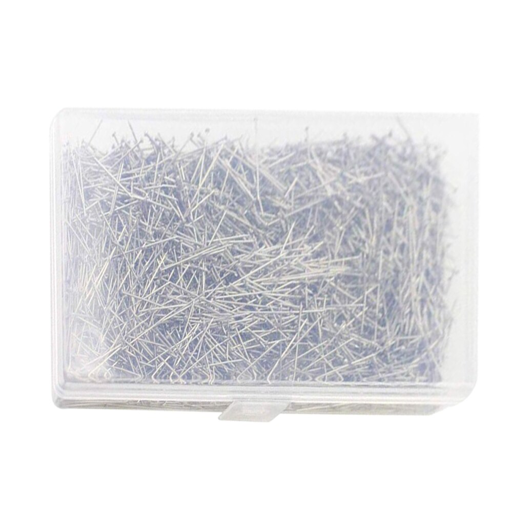 PATIKIL Alfileres de costura de 2.1 pulgadas, paquete de 200 alfileres de acolchado rectos con cabeza de botón plano para decoración de modista, multicolor