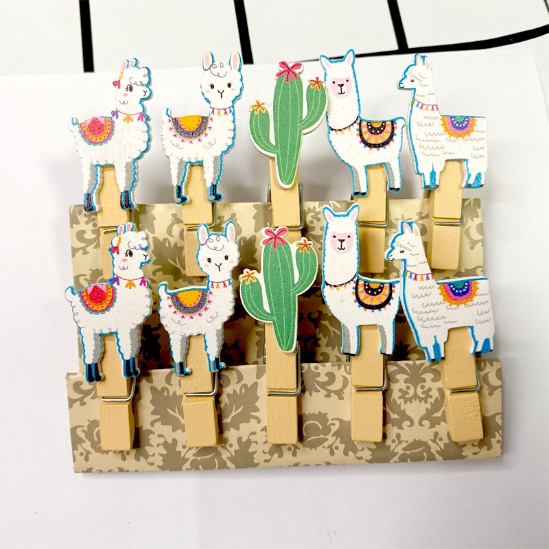 10 stks/partij Creatieve Originele Home Decoratie Houten Clip Voor Kids Prijs Decoratieve Display Board