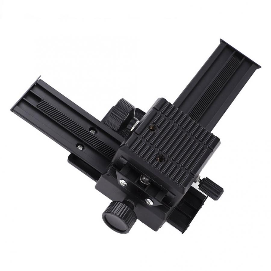 ball head 4 Way Macro Focusing Rail Slider with 1/4" Mounting Screw for Close-up Shooting gimbal head Camera Slider