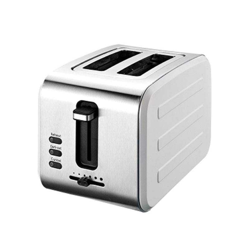 Electric 6 Gear Automatic Toaster stainless steel Widened bake groove 2 slices toast bake breakfast maker Defrost heating cancel