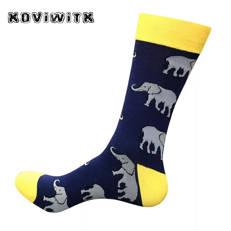 Chaussettes de dessin animé pour hommes, noir, motifs d&#39;animaux mignons imprimés, , résistant à l&#39;usure, blanche, en coton, Short pour garçons