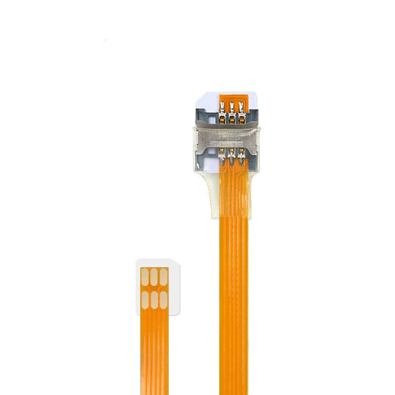 Micro Card Reverse Transfer Naar SIM Card Converter Adapter Transparante Open Apparaat Universele voor Oude Android Telefoon