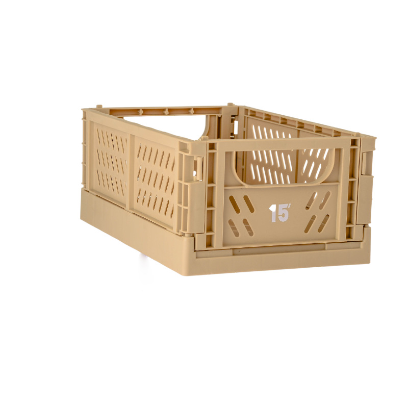 Mir de Rangement Pliable en Plastique, Boîte de Rangement pour Cosmétiques, Maquillage, Bijoux, Jouets: Rouge