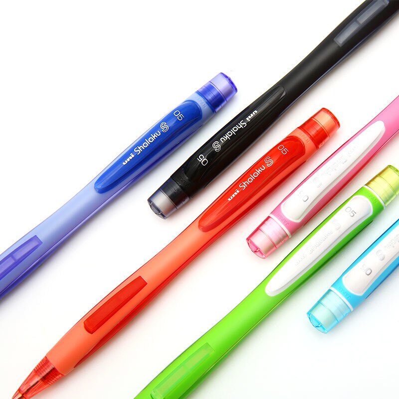 Uni M5-228 Side-by-side Color Pencil Mechanical Pencil Student Pencil 0.5mm Mechanical Pencil student supplies.