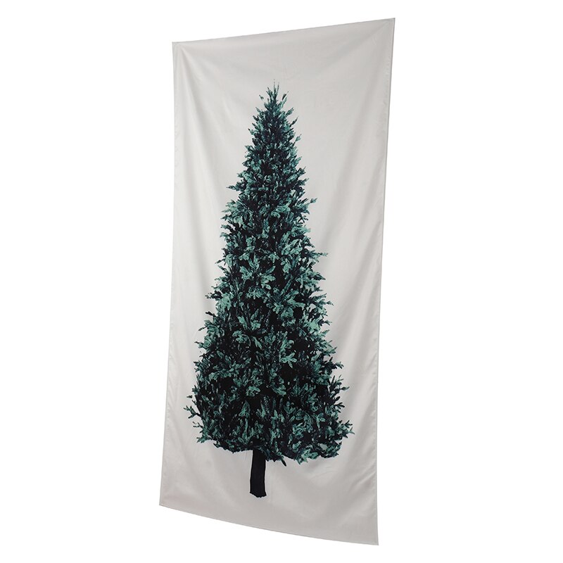 Arbre de noël pin bâche tapisserie Vintage Art tenture murale chambre décor 1 x