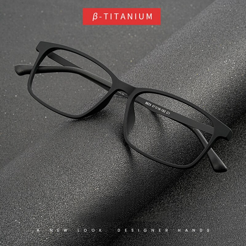 Lunettes optiques souples ultra-légères, monture complète en plastique titane, verres de Prescription pour hommes et femmes