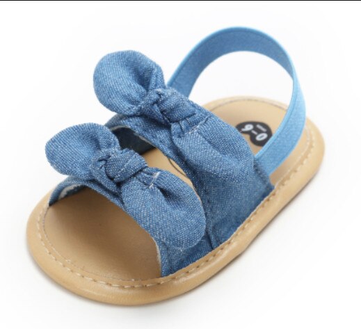 Emmababy Baby Infant Kid Mädchen Weiche Sohle Krippe Kleinkind Sommer Prinzessin Sandalen Schuhe: F / 0-6 Monate