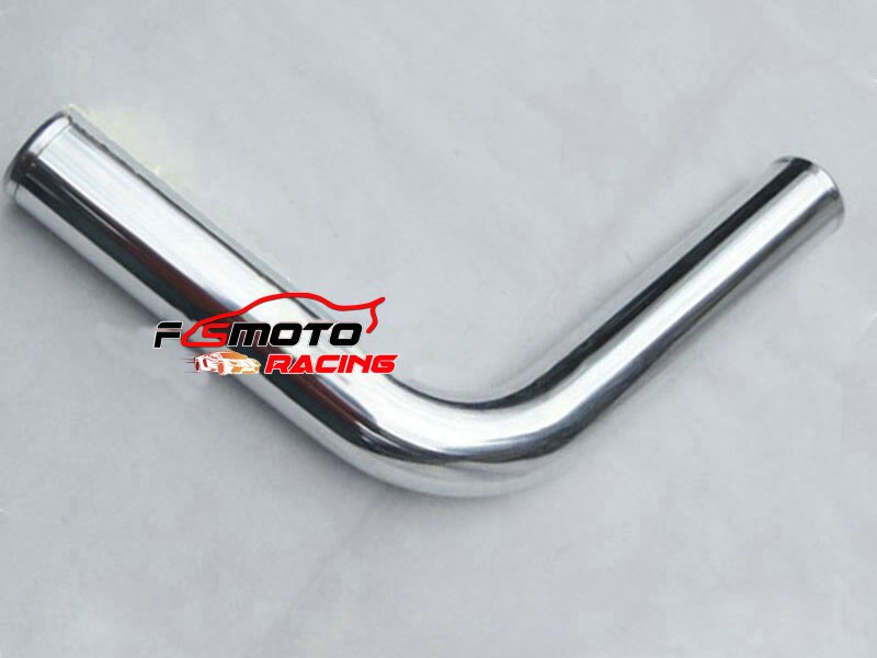 2.25" inch 57mm 75Degree Aluminum Turbo Intercooler Pipe Piping Tube hose 600MM