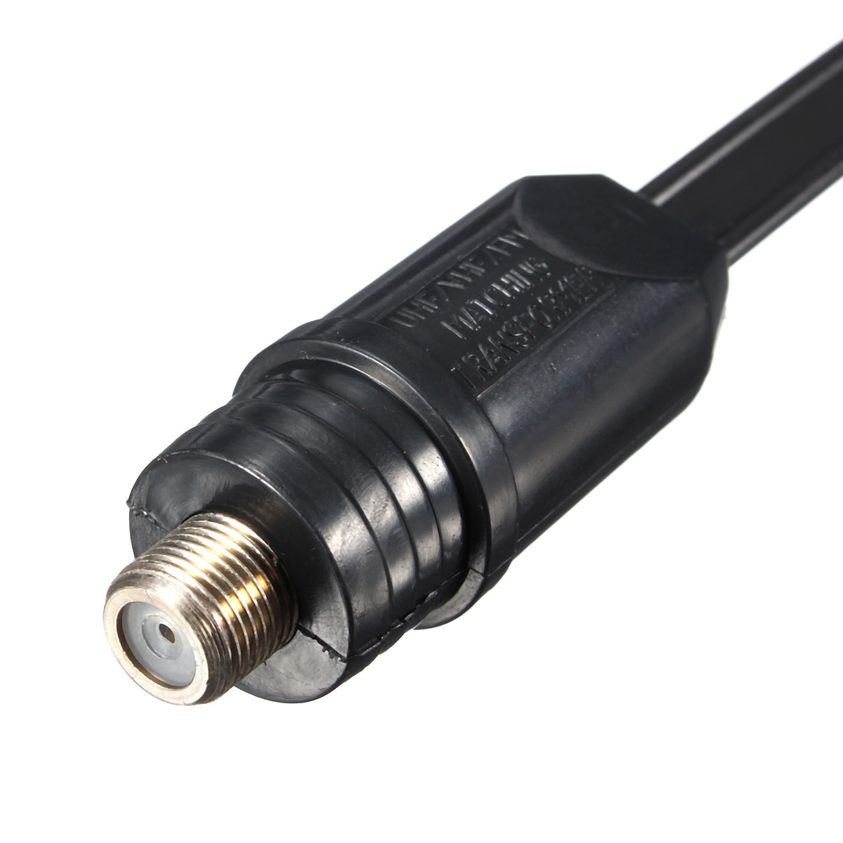 300 To 75 Ohm Coaxial F Matching Transformer UHF Off Air Antenna Balun Connector