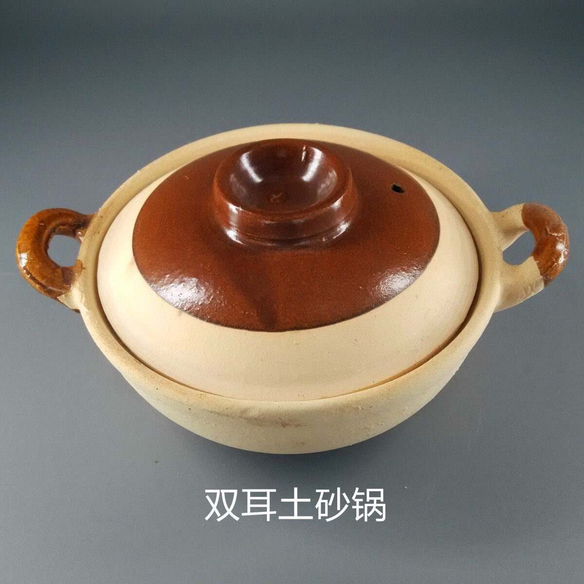 Traditionel kinesisk gryderet jordgryde komfur gryderet gryderet hong kong guangdong suppe ris grød gryde ler pande gas komfur