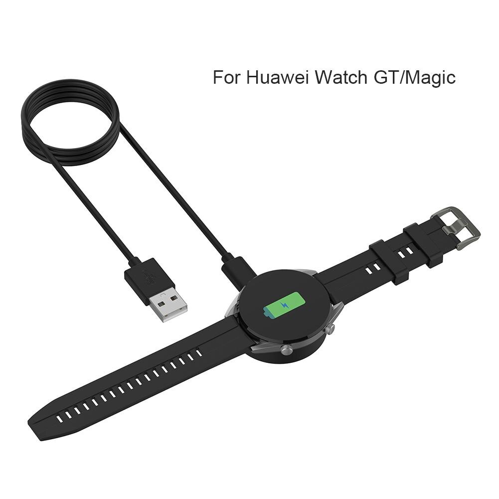 Schreibtisch Dock Ladegerät 1m USB Ladekabel für Huawei Uhr Kleine und Licht GT Ehre Uhr Magie Reisende und Geschäft Benutzer