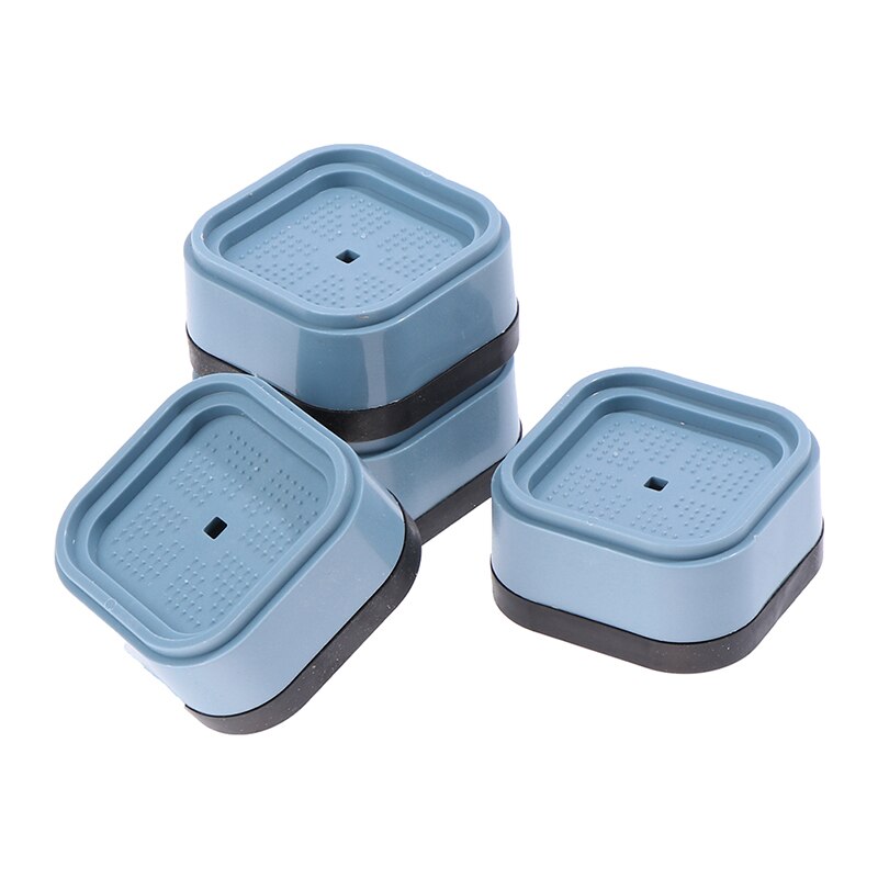 4Pcs Washing Machine Rubber Mat Anti-Vibration Pad Universal Fixed Non-Slip Pad