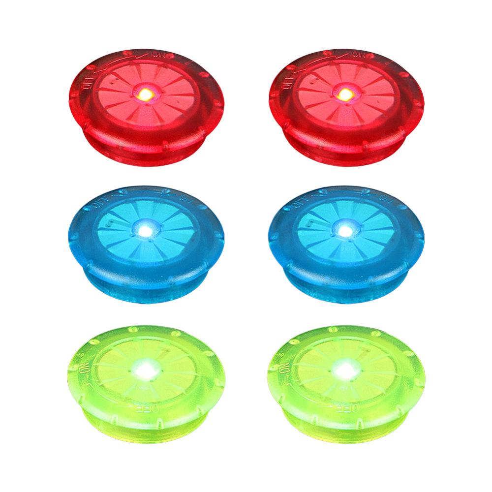 6Pcs Bike Wiel Verlichting Fiets Spoke Lights IP67 Waterdichte Fiets Wiel Verlichting Voor Veilig Fietsen Led Neon Lamp cover Wiel: Default Title
