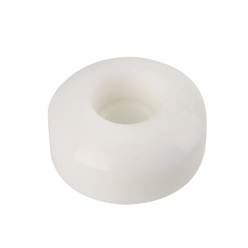 Skateboard Wielen Met Lagers 52X30Mm Straat Pu Wielen Skateboard Onderdelen Cruiser Longboard Wielen (Set Van 4) wit