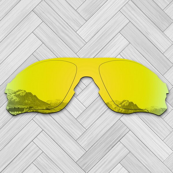 E.O.S 20 + Opties Lens Vervanging voor OAKLEY EVZero Path Zonnebril: 24K Golden