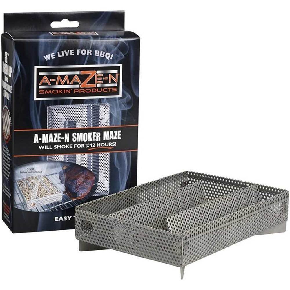 A-MAZE-N 5&quot; x 8&quot; Pellet Smoker Amazen AMNPS5X8