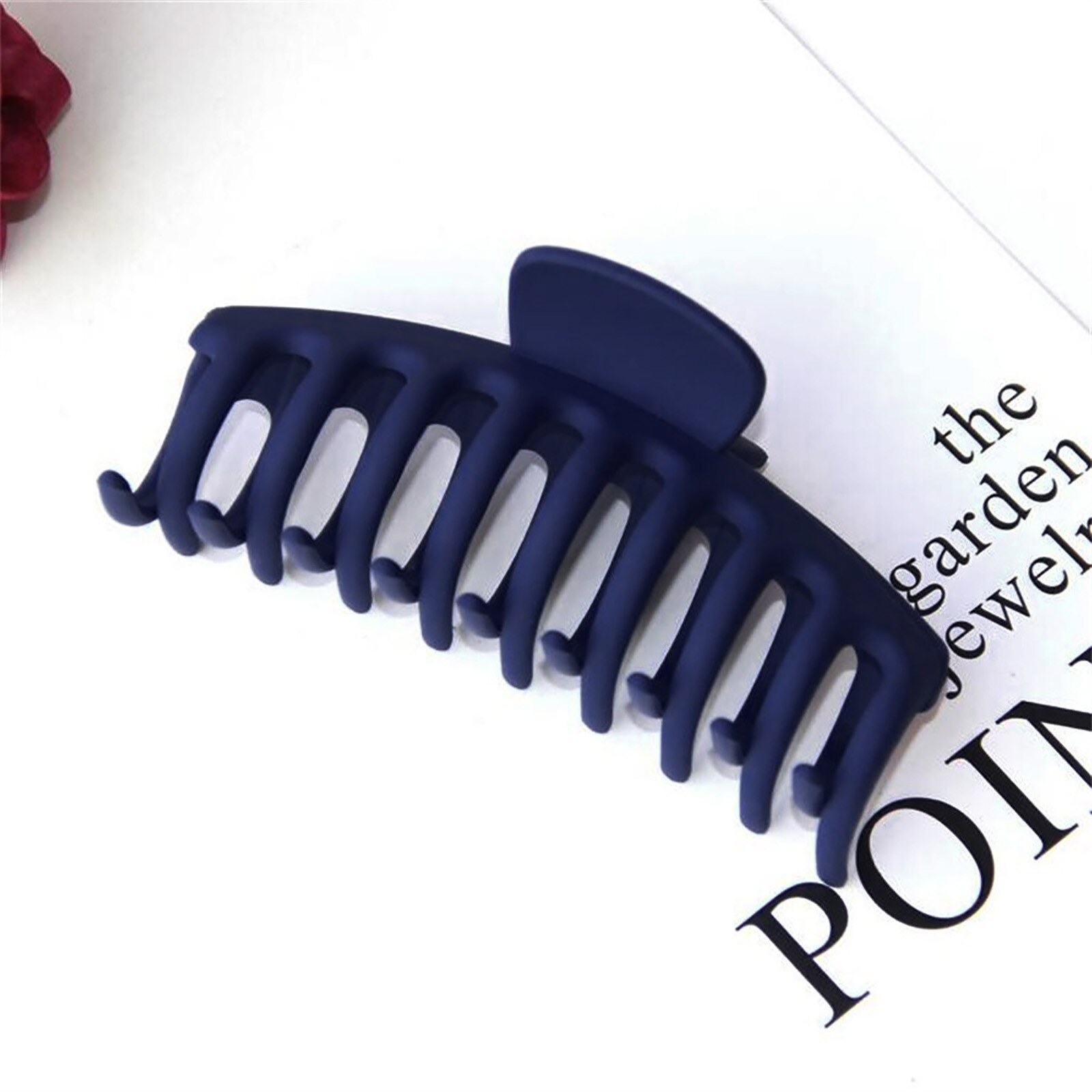 1Pc Clip Haar Accessoires Make Scrub-Kleur Acryl Grote Douche Haar Clip Haarspeld Terug Hoofd Clip Hoofdtooi Gebroken