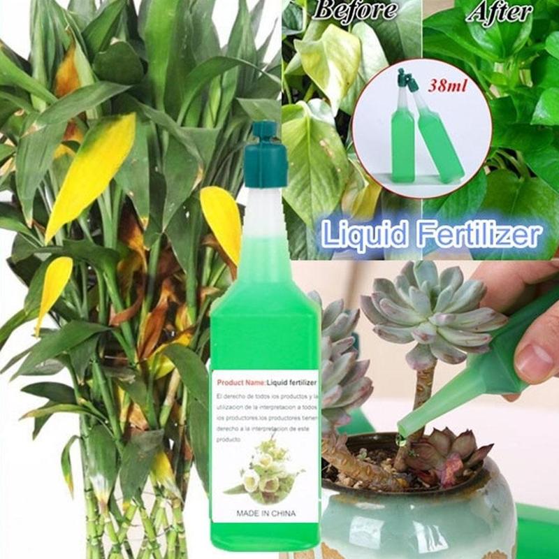 38ml Hydroponic Plant Nutrient Solution Tree Liquid Flower Fertilizer Stalk Concentrated Fertilize Potted Bamboo Rich Leaf Z3Q2