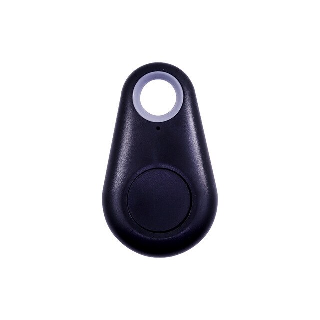Mini Waterdichte Bluetooth Gps Draagbare Smart Tracker Huisdier Hond Kat Sleutels Portemonnee Tas Voor Kinderen: Black
