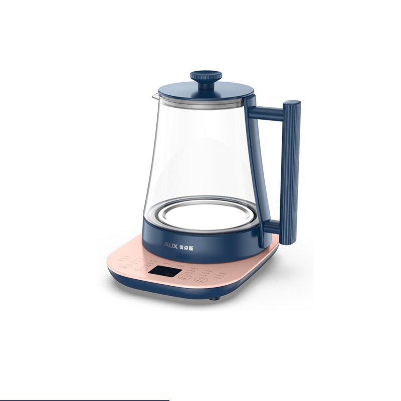 220V 1800ML Electric Kettle Automatic Multifunction Health Preserving Pot Tea Porridge Dessert Multi Cooker: without filter / UK