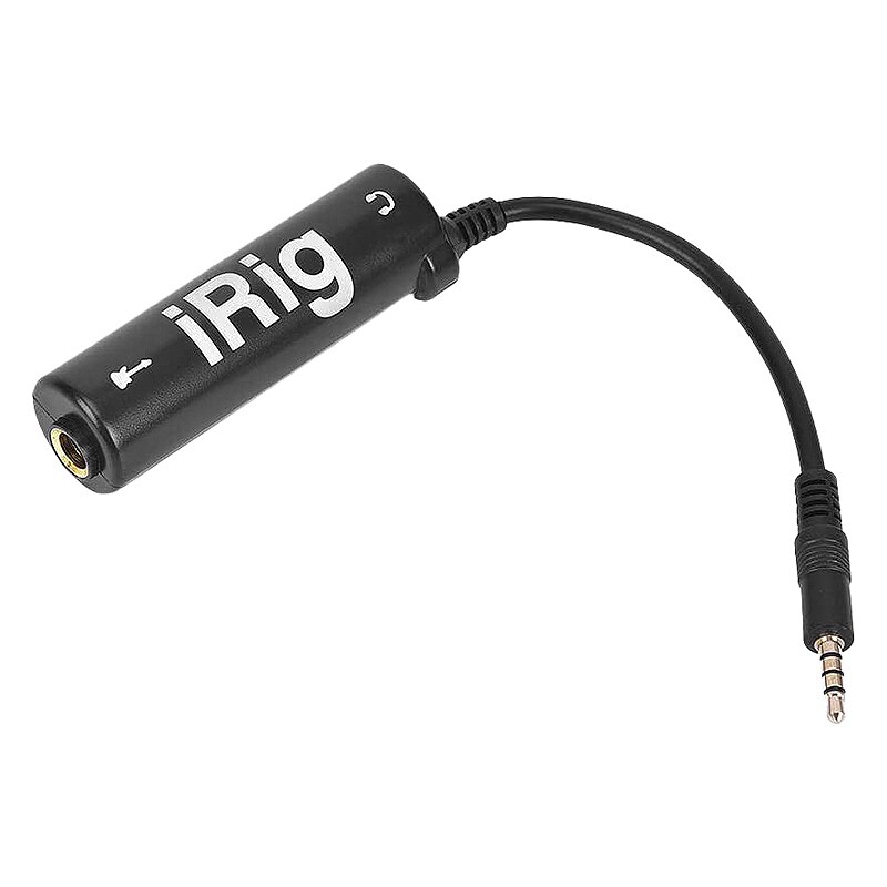 Irig 6 stuks gitaar link o interface kabel rig adapter converter systeem voor telefoon / voor ipad