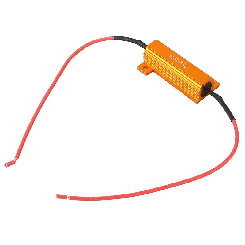 10 Pcs 50W 6Ohm Led Load Weerstanden Voor Led Richtingaanwijzers Of Led Kentekenplaat Verlichting