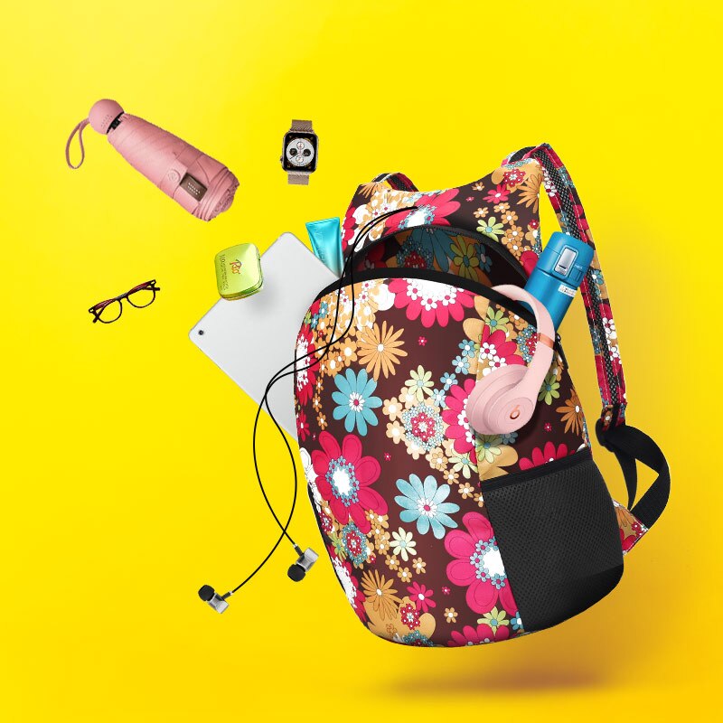 DAUNAVIA rucksack bunte leichte wasserdichte rucksack Tragbare Pack für Frauen mädchen Reise sport tasche Neue