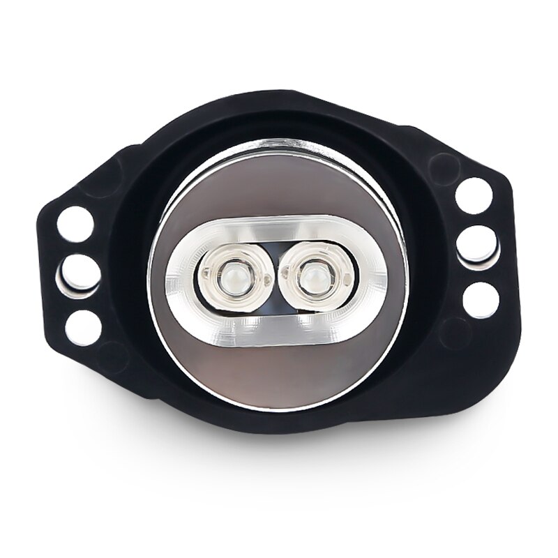 2 st bil angel eyes halo ringljus canbus 6w 12v vita röda blå angel eyes strålkastare för bmw  e90 e91 3 serie 325i 328i 335i