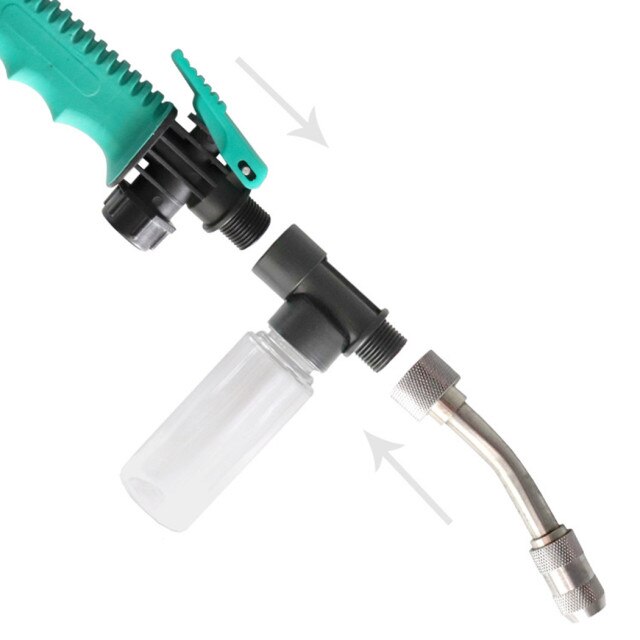 Nozzle High Pressure Washer Power Pressure Stainless Steel Wand Washer Water: 52.5cm
