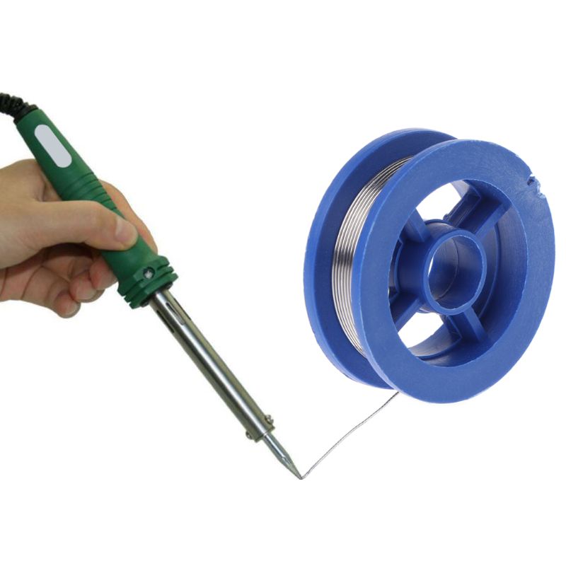 0.8mm Tin Lead Rosin Core Solder Soldering Wire 3.5x1.1cm Flux Content Solder Soldering Wire Roll Welding Wires