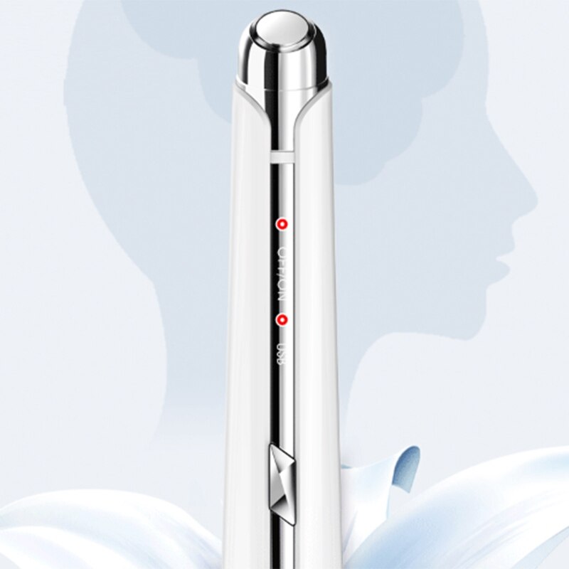 Professionele Massage Stok Ogen Rimpel Verwijderen Pen Verwijder Onder-Eye Zakken Massage Instrument Trillingen Schoonheid Pen