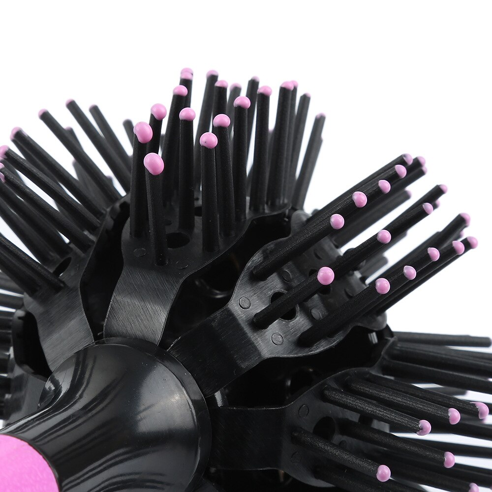 3D Round Hair Brush Hair Comb Salon Make Up 360 Degree Ball Styling Tools Detangling Hairbrush Heat Resistant Women Comb
