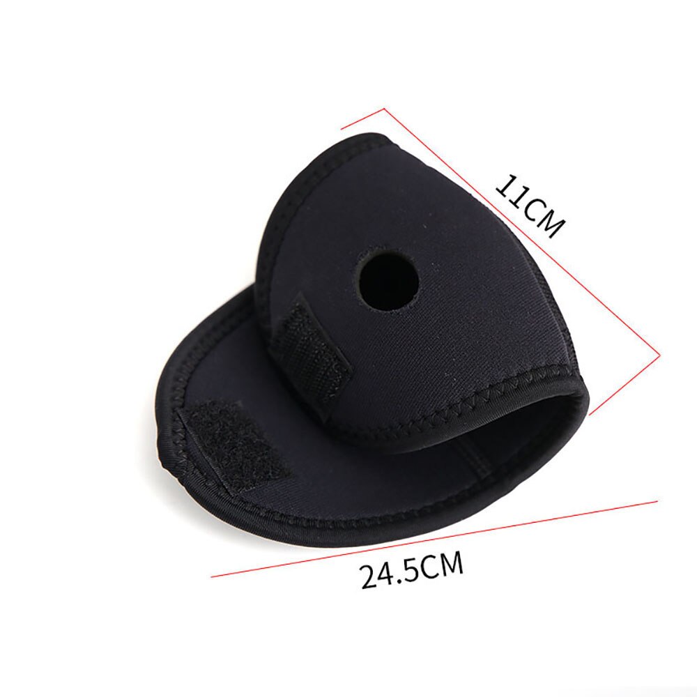Zwart Snorkelen Scuba Tweede Fase Hoofd Cover Duiken Regulator Protector Case