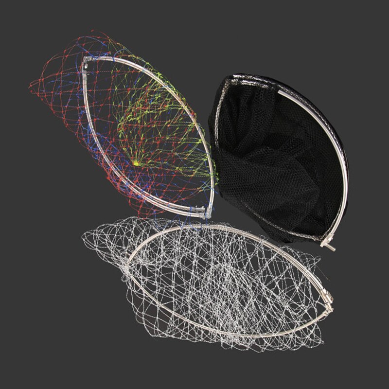 Folding Fishing Brail Landing Net Head Foldable Nets Depth Landing Dip Accessories CMG786