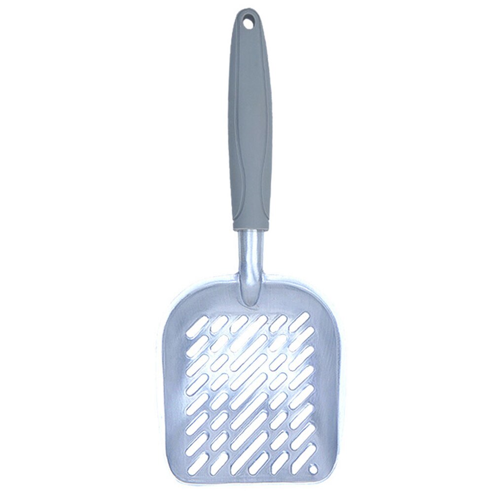 Useful Cat Litter Shovel Pet Cleaning Tool Scoop Sift Cat Sand Cleaning Products Dog Food Scoops for Cat Toilet Training Kit: Gray