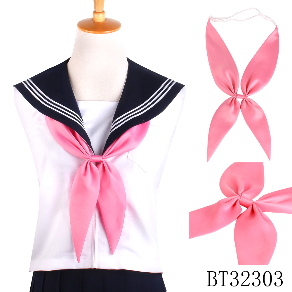 Dames vlinderdas Klassieke shirts Vlinderdas voor dames Zakelijk Strik Student Effen strikjes JK Vlinder Meisjespakken Strikjes: green