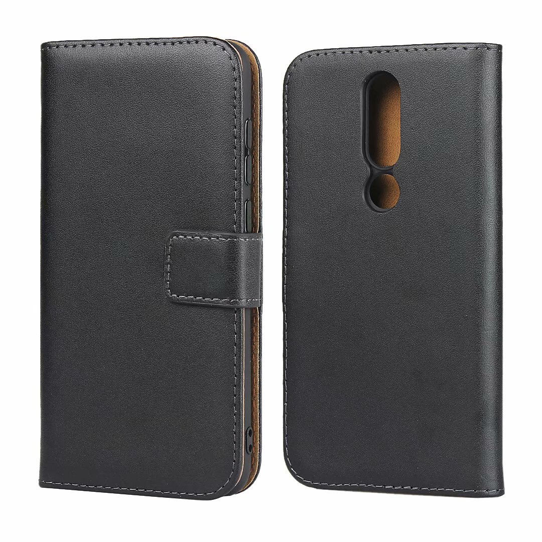 Prämie Leder kippen-Startseite Luxus Brieftasche Telefon fallen für Nokia 5,1 Plus/für Nokia X5 karte Halfter Halfter telefon Hülse GG: nur Fall