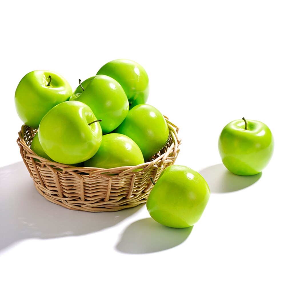 6 Stks/set Kunstmatige Rode Appels/Groene Appels/Peren Nep Simulatie Vruchten Thuis Keukenkast Decoratie Ornament Craft