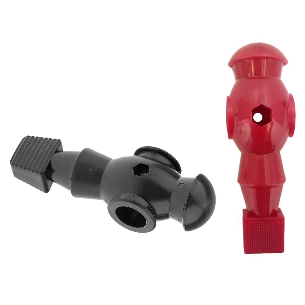 2pcs Durable Soccer Players Foosball Replacement For 1.4m Football Table Soccer Tables Foosball Table Players