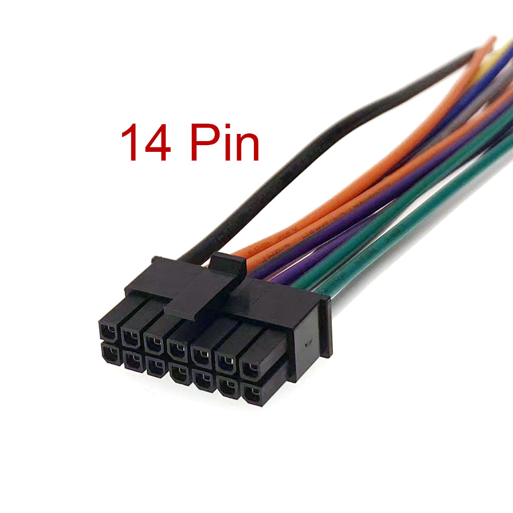 Universal bil-cd-radio stereohögtalare dsp strömkabelhärva kontakt 4 6 8 10 12 14 16 18 20 22 24 -stifts hankontakt adapterkabel: Grön