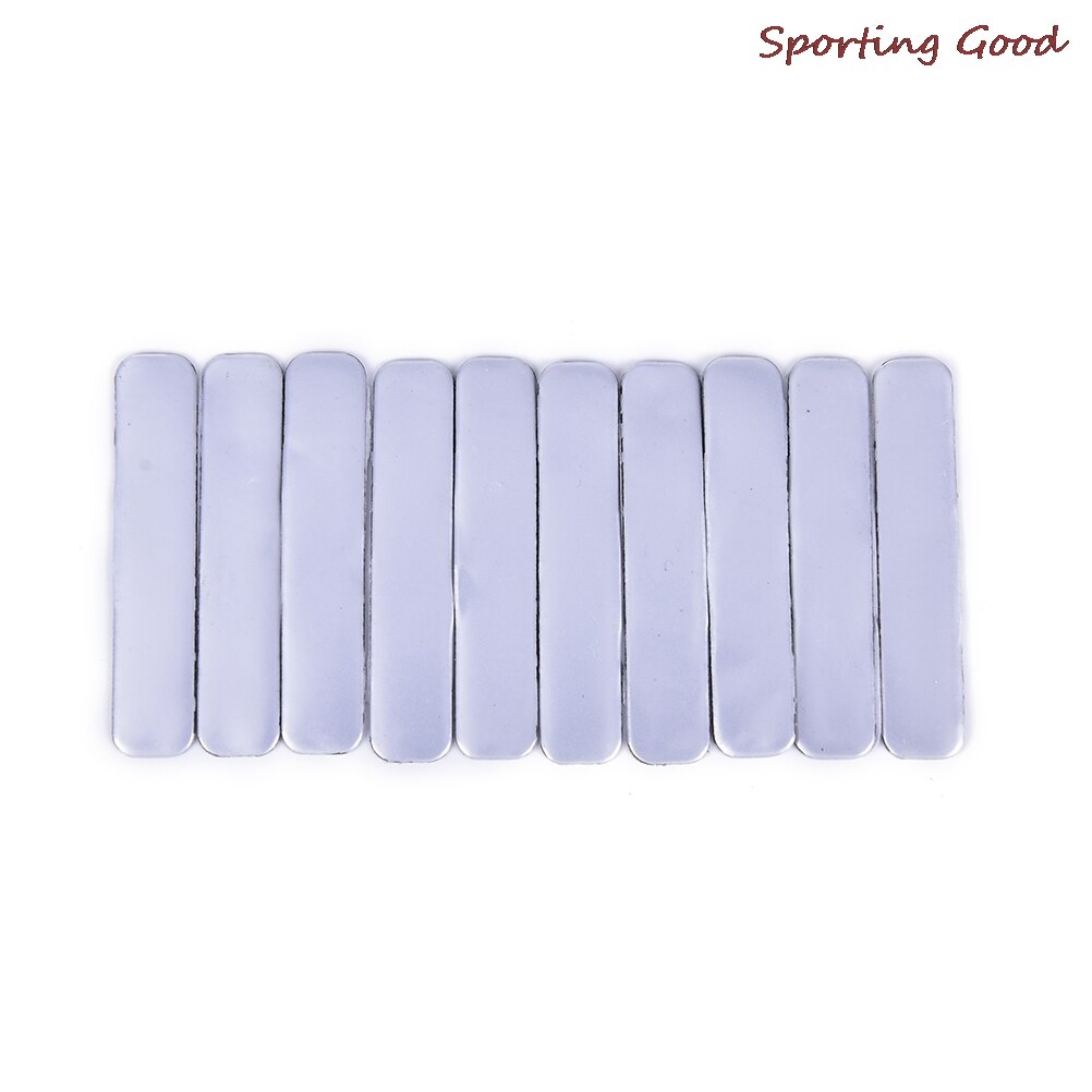 10 stuks verzwaarde loodtape voor extra kracht/gewicht voor golf, tennis, ijzer en putter